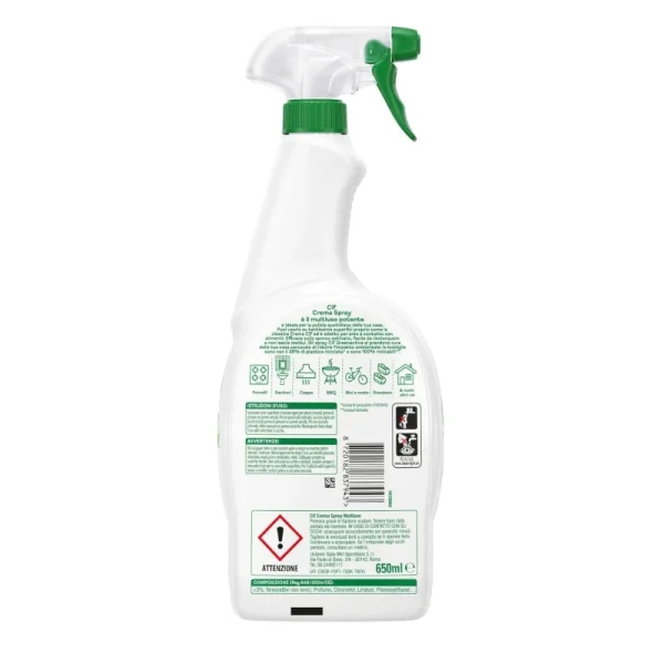 Solutie Spray Cif Greenactive Multiuso 650ml