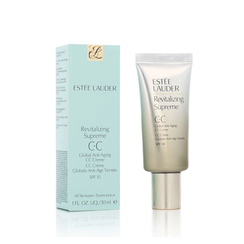 Crema CC Estée Lauder Revitalizing Supreme + Global Anti-Aging CC Creme cu Efect de Intinerire SPF10