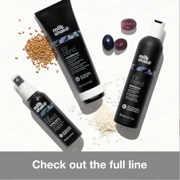 Spray Milk Shake Icy Blond Neutralizare Ton Galben Par Blond Platinat 100ml