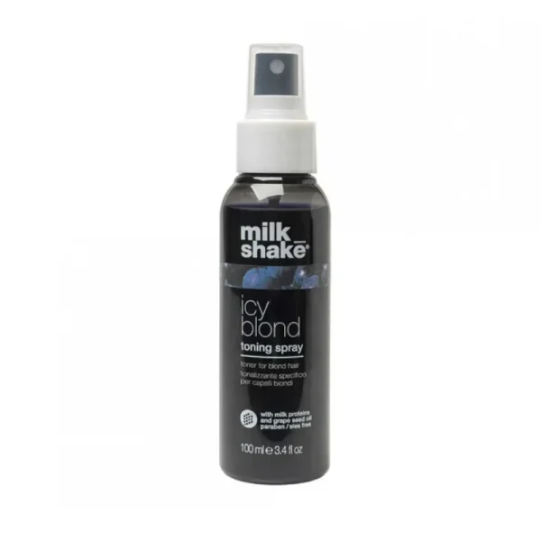 Spray Milk Shake Icy Blond Neutralizare Ton Galben Par Blond Platinat 100ml