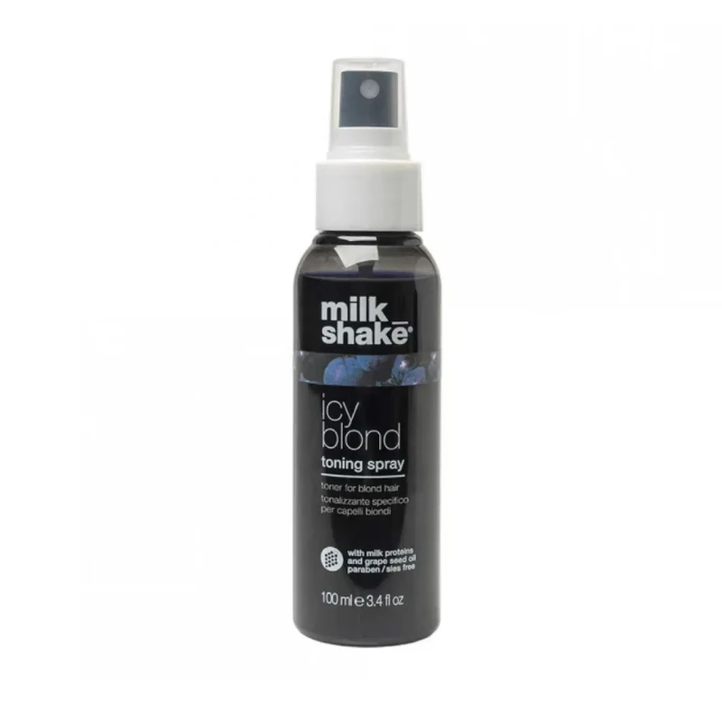 Spray Milk Shake Icy Blond Neutralizare Ton Galben Par Blond Platinat 100ml