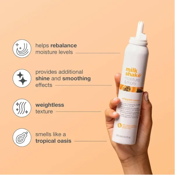 Spuma Milk Shake Moisture & More Hidratanta fara Clatire 200ml